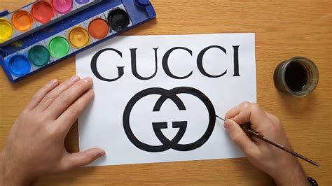 dessin gucci|gucci logo sketch.